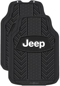 Jeep Weatherpro Rubber Floor Mats (Pair)