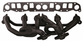 Jeep Wrangler 4.0L Black Header Assembly w/Manifold Gaskets (2000-2006)
