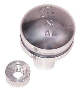 Jeep Wrangler 4-Speed Billet Aluminum Shift Knob