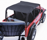Jeep Wrangler Acoustic Black Denim Island Topper (1997-2006)