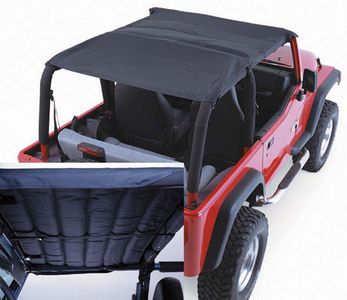 Jeep Wrangler Acoustic Black Denim Island Topper (1997-2006)