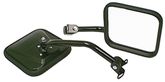 Jeep Wrangler Black CJ-Style Side Mirrors-Pair (1987-1995)
