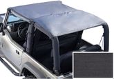 Jeep Wrangler Black Denim Roll Bar Top (1976-1995)