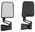 Jeep Wrangler Black Dual Focal Point Mirrors (1987-2002)