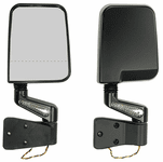 Jeep Wrangler Black LED Dual Focal Point Mirrors (1987-2002)