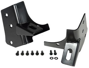 Jeep Wrangler Black Windshield Light Mount Bracket (1976-2006)