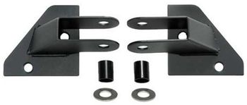 Jeep Wrangler Black Mirror Relocation Brackets-Pair (1987-1995)