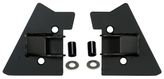 Jeep Wrangler Black Mirror Relocation Brackets-Pair (1997-2002)