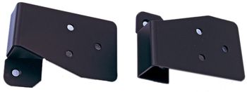 Jeep Wrangler Black Mirror Relocation Brackets-Pair (2003-2006)