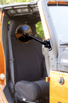 Jeep Wrangler Black Quick Release Mirror Relocation Kit (1997-2018)