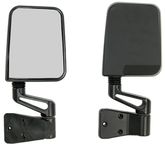 Jeep Wrangler Black Side Mirrors (1987-2002)