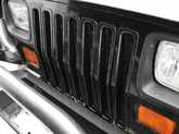 Jeep Wrangler Black Trim Grille Inserts (1987-1995)
