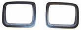 Jeep Wrangler Black Trim Headlight Bezel-Pair (1987-1995)
