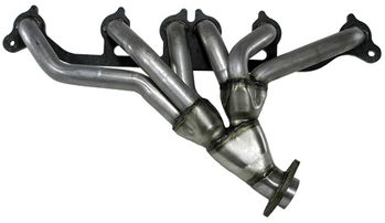 Jeep Wrangler/Cherokee 4.0L Polished Stainless Steel Header Assembly (1991-1998)