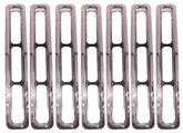 Jeep Wrangler Chrome Trim Grille Inserts (1987-1995)