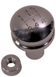 Jeep Wrangler & CJ 5-Speed Billet Aluminum Shift Knob