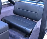 Jeep Wrangler & CJ Black Standard Rear Seat (1955-1995)