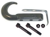 Jeep Wrangler & CJ Black Tow Hook Kit (1942-2006)