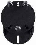 Jeep Wrangler & CJ Textured Black Tire Carrier Spacer (1976-2018)