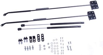 Jeep Wrangler CJ & Unlimited Hood Lift Kit (1972-2006)