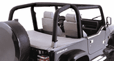 Jeep Wrangler Denim Black Roll Bar Cover Kit (1997-2002)