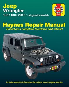 Jeep Wrangler Haynes Repair Manual (1987-2017)