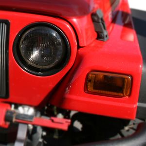 Jeep Wrangler Headlight & Turn Light Blackout Cover Set (1997-2006)
