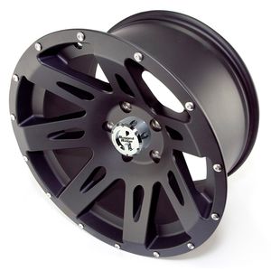 Jeep Wrangler (JK) 17"x9" Black Satin Aluminum Rim (2007-2018)