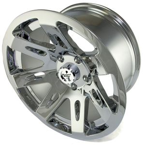 Jeep Wrangler (JK) 17"x9" Polished Chrome Aluminum Rim (2007-2018)