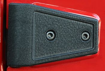 Jeep Wrangler (JK) 2 Door Black Door Hinge Cover (2007-2018)