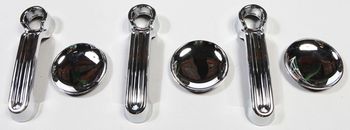 Jeep Wrangler Jk 6 Pc. Chrome Door Handle Cover & Recess Guard Set (2007-2018)