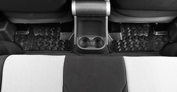 Jeep Wrangler (JK) 2 Door Rear All Terrain Floor Liners-Pair (2007-2018)