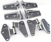 Jeep Wrangler JK 2 Door Stainless Steel Door Hinge Kit (2007-2018)