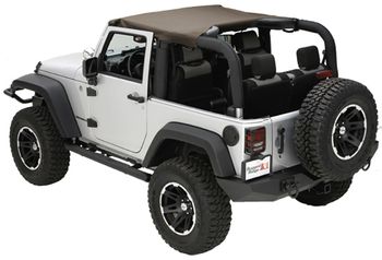 Jeep Wrangler (JK) 2 Door Summer Brief Top w/Pockets (2011-2018)