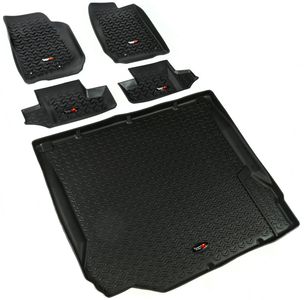 Jeep Wrangler (JK) 2 Door All Terrain Floor Liner & Cargo Liner Kit (2007-2018)