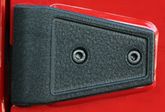 Jeep Wrangler (JK) 4 Door Black Door Hinge Covers (2007-2018)