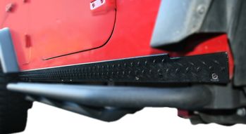 Jeep Wrangler (JK) 4-Door Rocker Side Panel Body Armor-Pair (2007-2018)