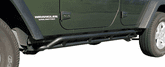 Jeep Wrangler JK 4-Door Textured Black RRC Rocker Slider-Pair (2007-2018)