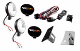 Jeep Wrangler JK 5 Piece Windshield Fog Lamp Mounting Kit (2007-2018)