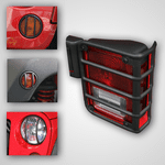 Jeep Wrangler Jk 8 Piece Euro Guard Light Kit (2007-2018)