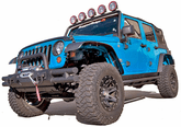 Jeep Wrangler JK All Terrain Flat Fender Flares 4 Piece Kit (2007-2018)