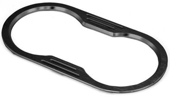 Jeep Wrangler JK Black Billet Aluminum Cup Holder Bezel (2007-2010)
