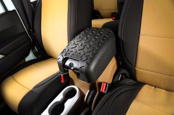 Jeep Wrangler JK Black Center Console Cover (2011-2018)
