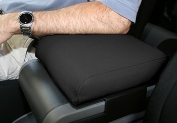 Jeep Wrangler Jk Black Diamond Vinyl Armrest (2007-2010)