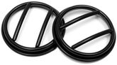 Jeep Wrangler (JK) Black Fog Light Euro Guard-Pair (2007-2018)
