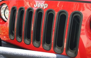 Jeep Wrangler JK Black Grille Insert (2007-2018)