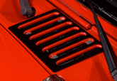 Jeep Wrangler Jk Black Hood Vent Cover (2007-2018)