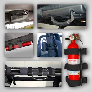 Jeep  Wrangler JK Black Interior Roll Bar Trim Kit (2007-2018)