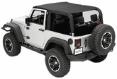 Jeep Wrangler JK Black Mesh Island Topper (2010-2018)