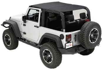Jeep Wrangler JK Black Mesh Island Topper (2010-2018)